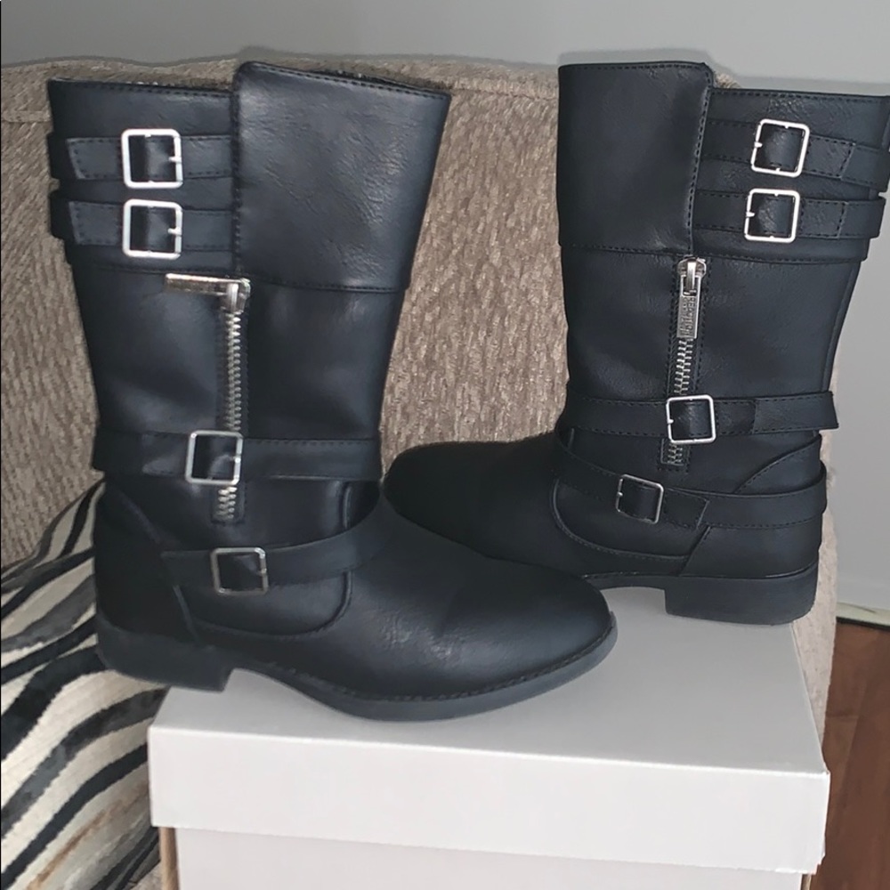 Kenneth Cole Reaction Boots Girls Size 12
